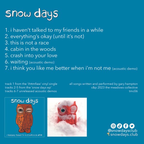 Snow Days CD - Image 2