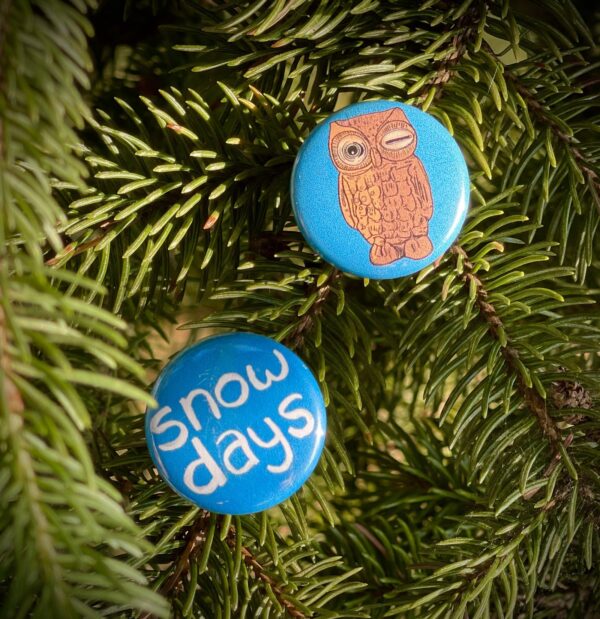 Snow Days 1" Pin Set - Image 2