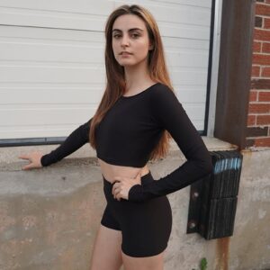 The Perfect Fit Long Sleeve Crop Top